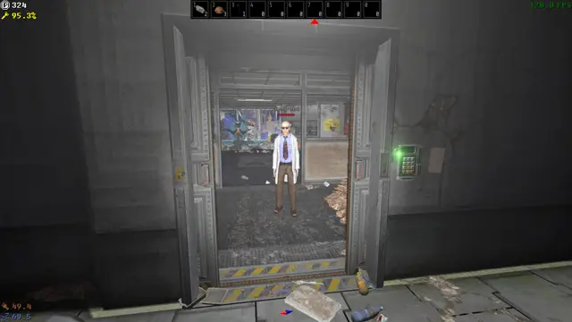 Meeting at the airlock